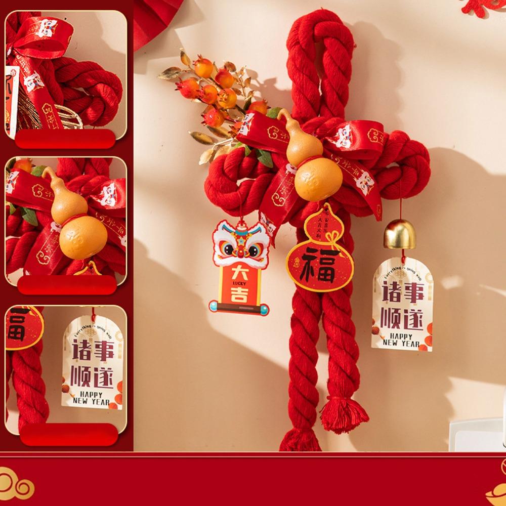 

Year of the Horse New Year Pendant 2026 Spring Festival Decor Entrance Door Decor for Living Room 06