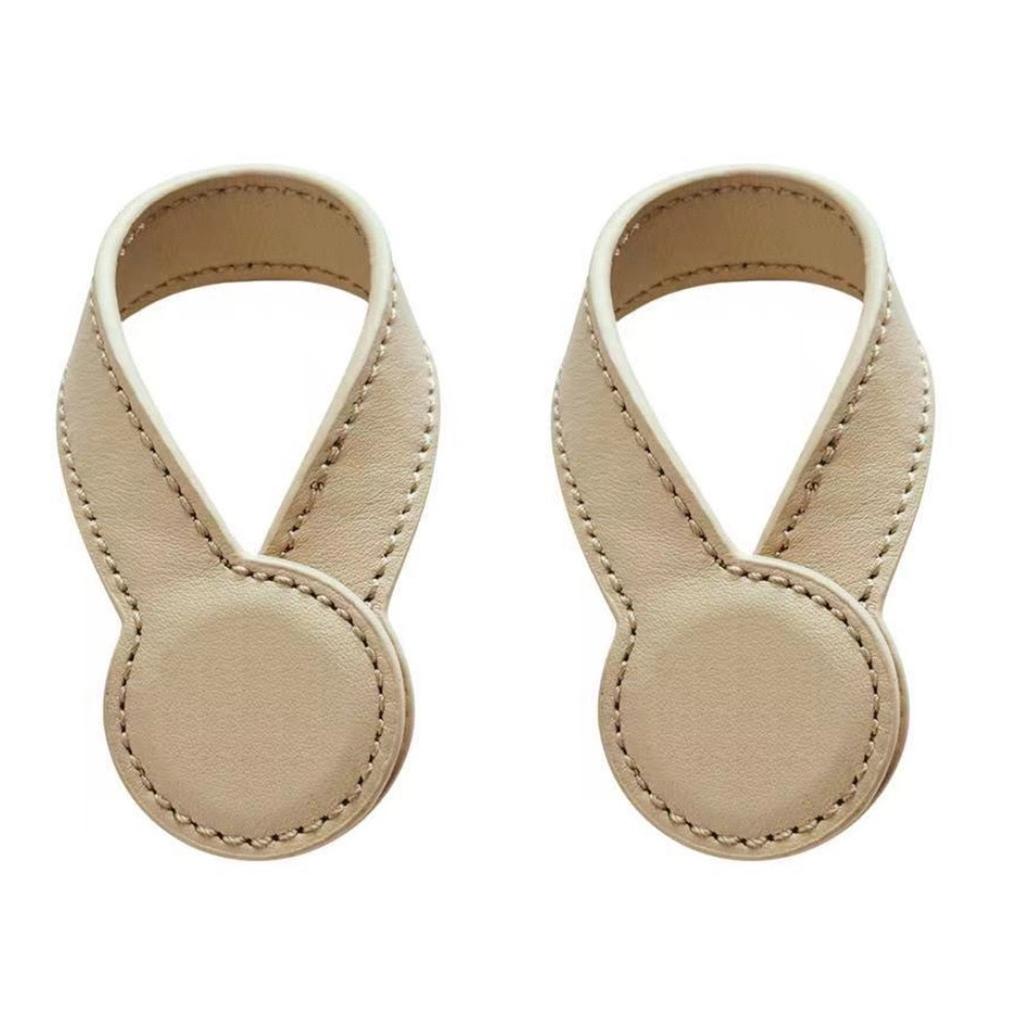 Magnetic Towel PU Circular Towel Portable Hat Backpack Clip Hanging Black Durable and Saving Kitchen and Bathroom