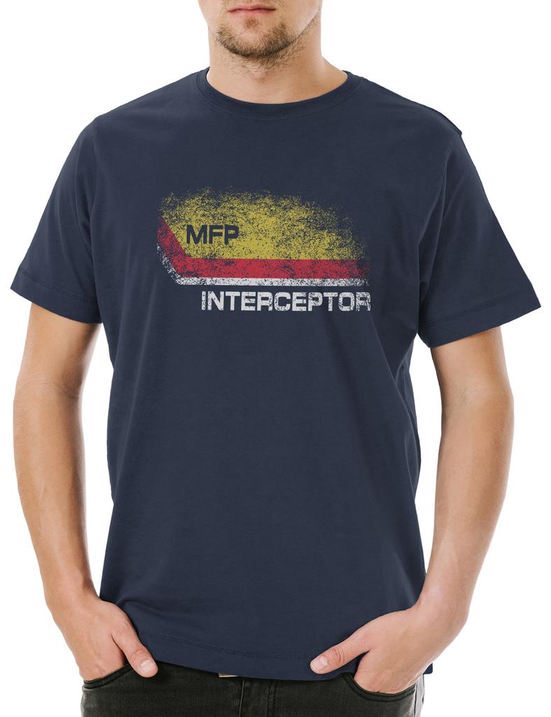 26 Inter I Main Force Patrol Logo Mens T-Shirt iller Fury Mad Road Max Cult Movie- Unisex T-Shirt