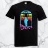 Drive Cool 80s Movie Men's Black Graphic T Shirt Freeships