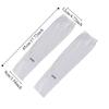 Arm Protection Long Ice Silk Sleeves Loose Cycling Gloves Sun Protection Sunscreen Arm Covers  Men