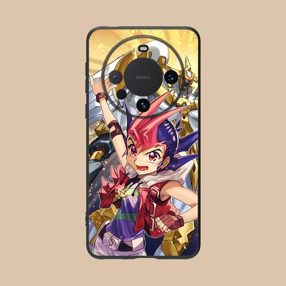 Yugioh Yuma Tsukumo Mobile Phone Case for Huawei Mate 60 50 40 30 20 10 Pro Plus Lite E 5G Colorful Printing Cover Luxury Pretty