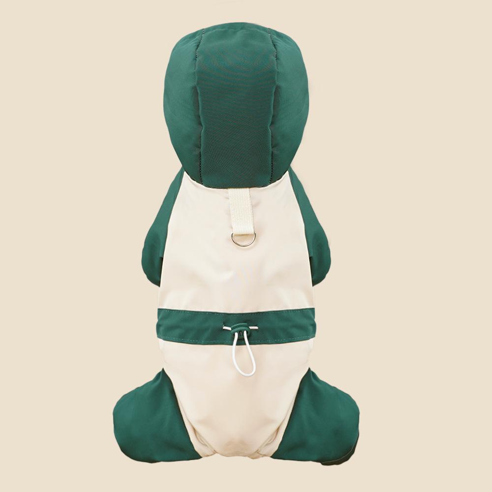 Wasserdichter 4-beiniger Hunde-Schneeanzug für kleine Hunde - Dick warmer Winter-Haustier-Jumpsuit (Mehrere Farboptionen)