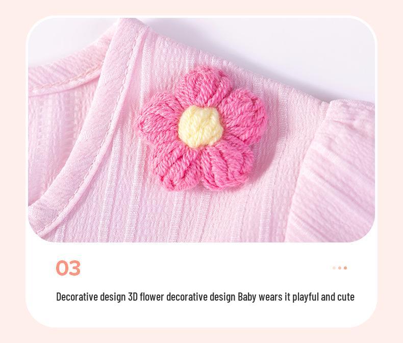 European and American Style Summer Floral Dresses for Girls