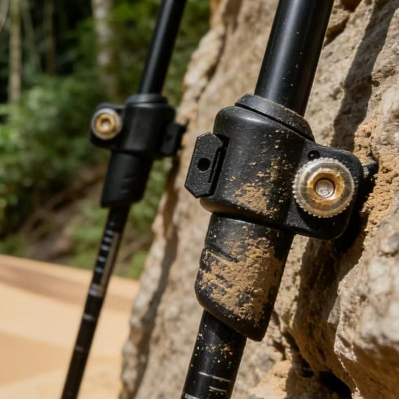 Trekking Pole Lock Buckle 1Pcs External Lock 14mm 16mm Durable Accessory for Outdoor Mountaineering Hiking