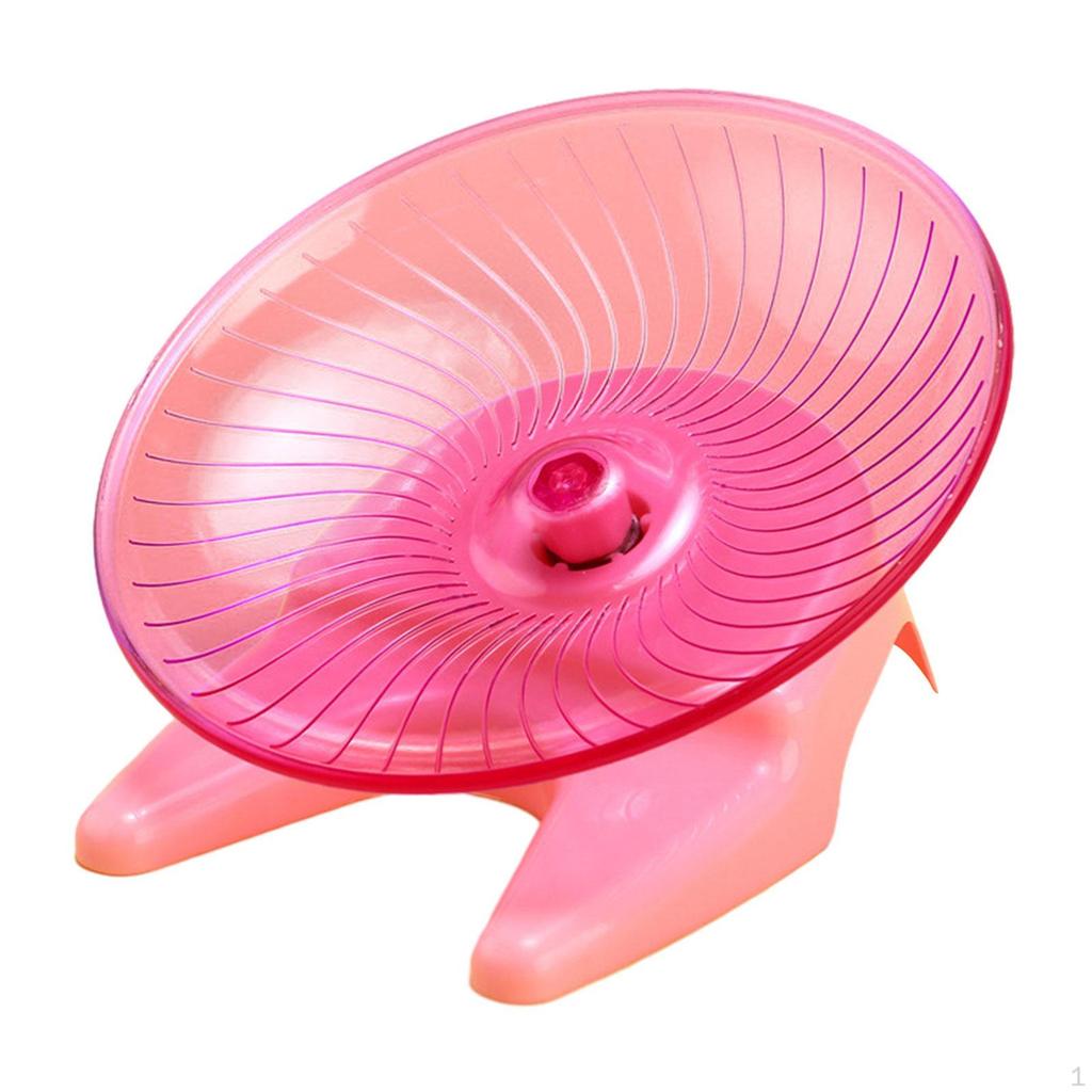 Roue d'exercice pour hamster Disque rotatif, Fournitures pour animaux de compagnie Course Ronde Rouleau silencieux pour