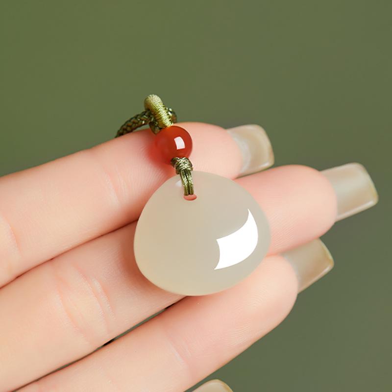 Hetian Jade Pi Xiu Pendant Women's Amulet for Attracting Wealth - Valentine's Day Gift