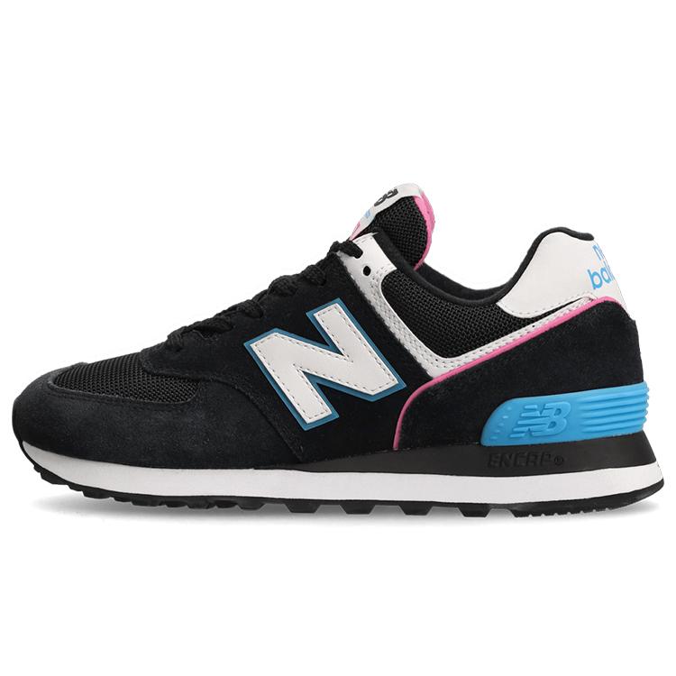 

New Balance 574 Black Vibrant Sky Pink Women s 39