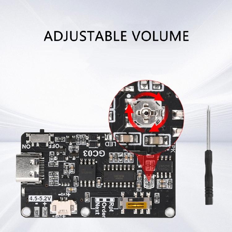Christmas Music Greeting Card Memory Sound Voice Recording Module, 8MB, Suitable for Birthday Holiday Cards Craft Lovers