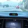 Tragbare Solar-Autodigital-LCD-Uhr & Temperaturanzeige Auto-Armaturenbrett-Uhren Hintergrundbeleuchtung Elektronischer Bildschirm Temperaturuhr