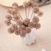 12 Mazzi di Crisantemi Artificiali a Pompon Finti Fiore Artificiale Piccola Sfera di Crisantemo Mini con Gambo Lungo per Bouquet da Sposa Fai-da-te Decorazione per Vaso