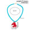 DIEZI Summer Bohemian Beads Lobster Crab Pendant Necklace For Women Party Vintage Fashion Statement Choker Necklace Jewelry