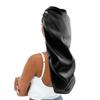 1 silky sleep cap with optional length for straight and curly hair, extra large hair cap for dreadlocks and braids, satin sleep