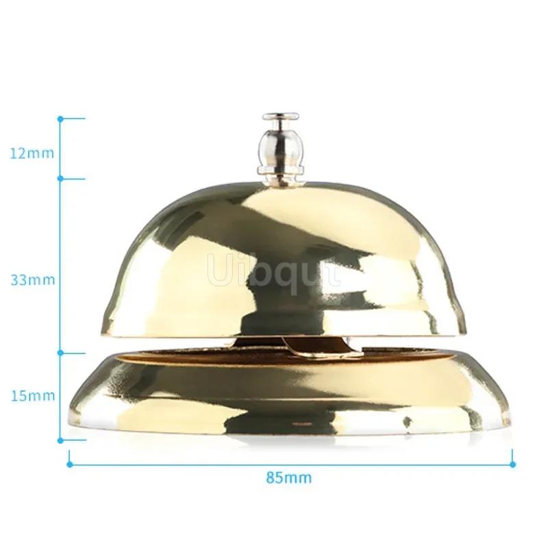 Kitchen Hotel Counter 1Pcs New Desk Reception Restaurant 8.5cm Christmas Craft Cat Bell Bar Ringer Call Bell Service Ring timer
