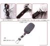 Kinotaka Leather Smart Key Case for Honda Cars, 3 Buttons, Vezel (2022~) VEZEL/ZR-V (2023~), New Step Wagon, Etc, Black