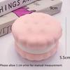 Slow Rising Cake Shaped Squishy Toy Soft Pinch Relax Toy Portable Sensory Decompression Play Toy Daily Emotional Relief