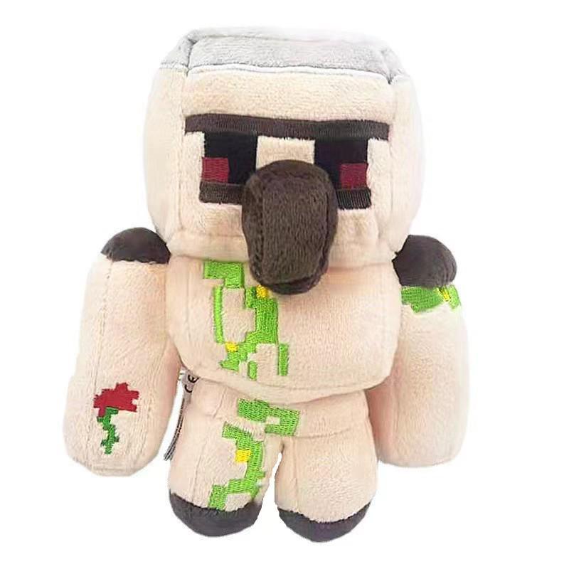 Плюшевая игрушка Minecraft в вакуумной упаковке: Стив, Крипер и Иссушитель