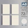 Clear PP Cover Spiral Notebook, Student Grid & Lined, Large B5 Size