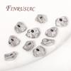 High Quality Metal Beads For Bracelets Beading Beads DIY Jewelry Making Findings 2 Sizes 18K Gold Plated Irregular Spacer Beads