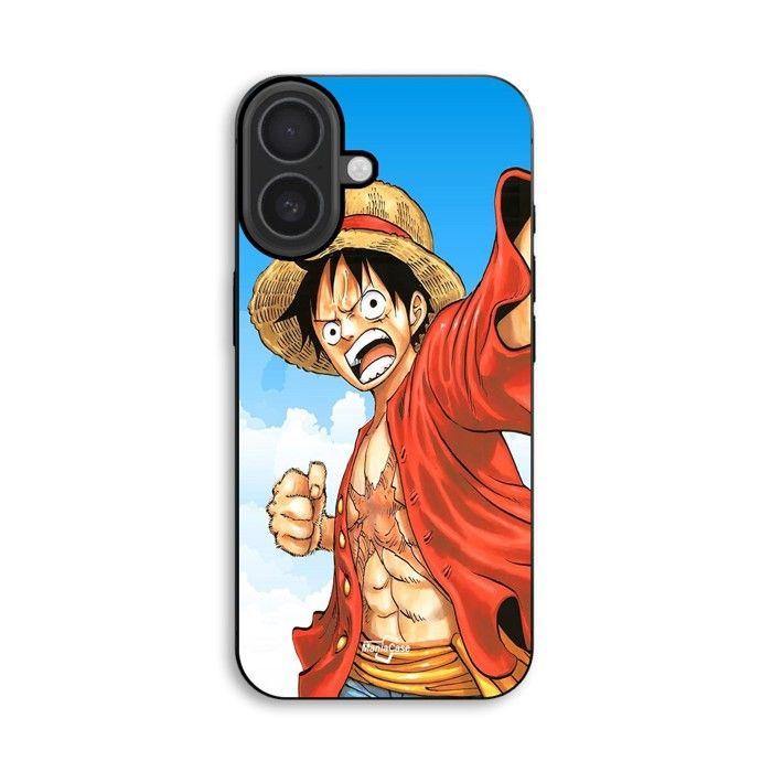 Hülle Für iPhone 18 Monkey D Luffy one piece film Maniacase schwarz