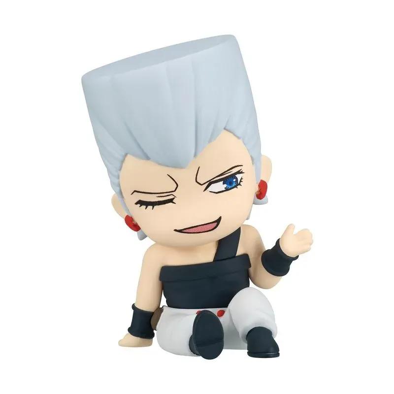 4 Stück/Set Jojo Stardust Crusaders Schulter Schlaffiguren Großer Kopf Chibi Jotaro Kakyoin Polnareff Iggy Anime Gashapon Spielzeug Geschenke