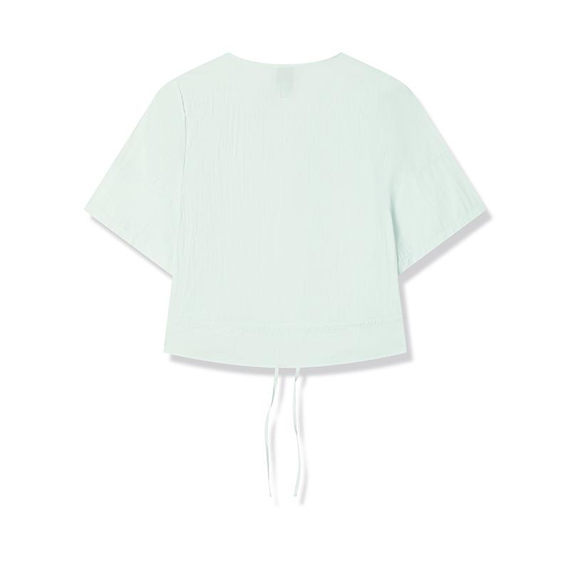 

New FILA Fitness T Shirt Women s Turquoise Green A51W521102F-GN 165/84A/M