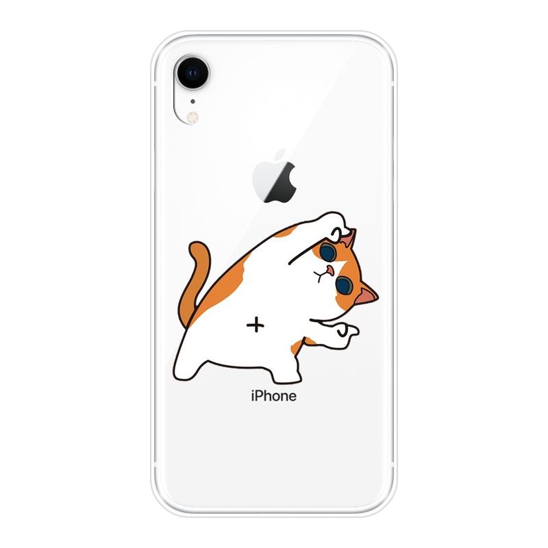 

Мягкий силиконовый чехол для телефона iPhone 6 S 6S 7 8 X XR XS Max Пара Best Friend Cat задняя крышка для Apple iPhone 8 7 6S 6 S Plus iPhone 6
