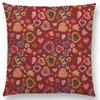 New Colorful Geometric Patterns Moroccan Lattice Mosaic Hexagon Stars Hearts Flowers Pretty Car Cushion Cover Sofa Throw Pillow