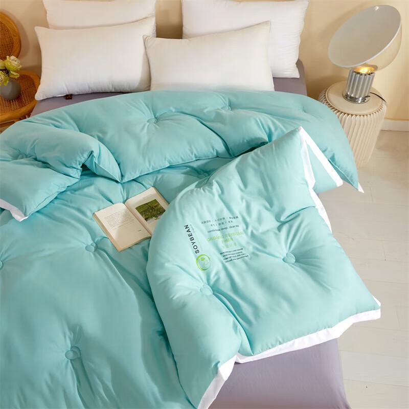 JELIYAS Soy Fiber Antibacterial Quilt - Lightweight & Washable