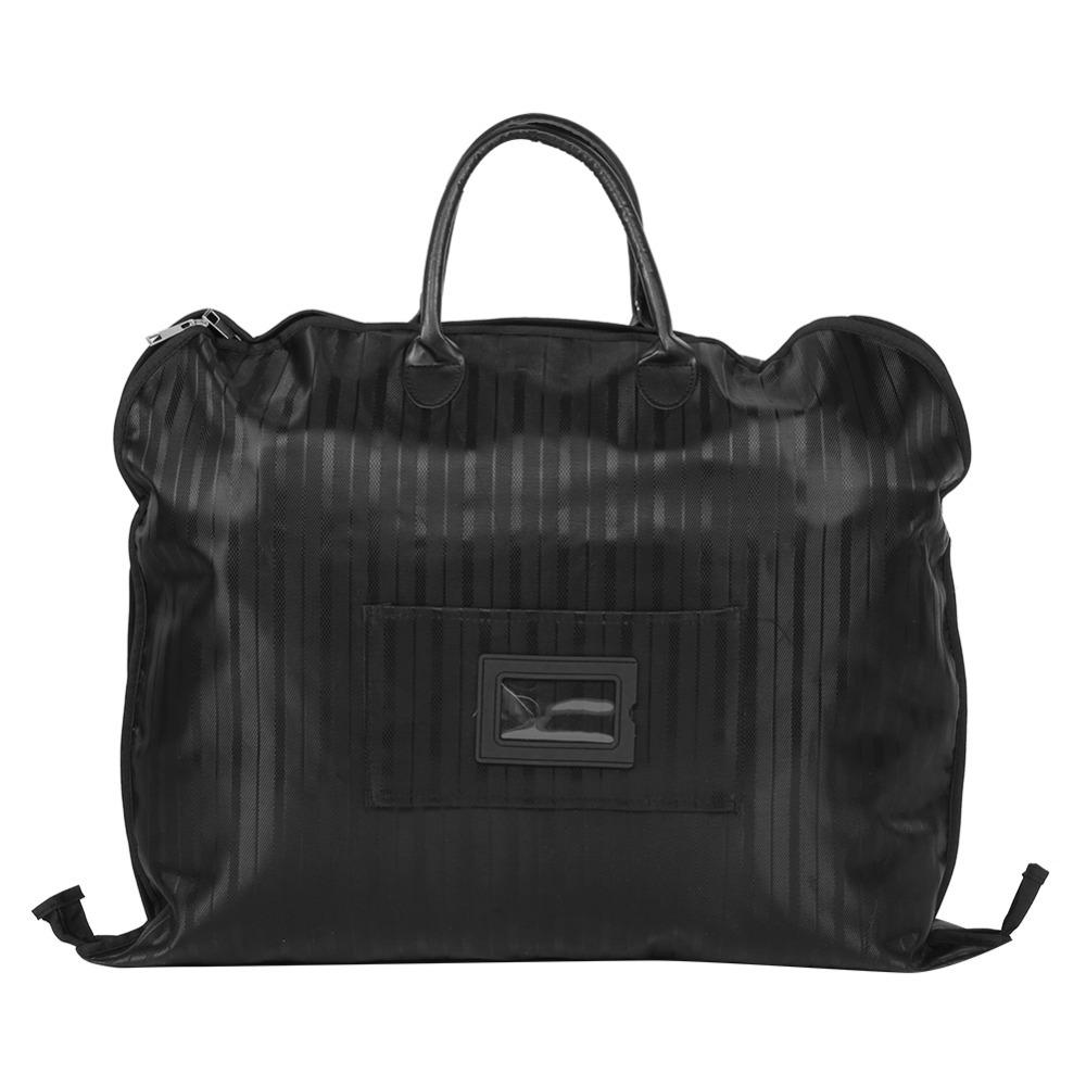 

Black Waterproof Business Suit Bag Oxford Fabric Garment Hanging Clothes Protector Business Travel чёрный