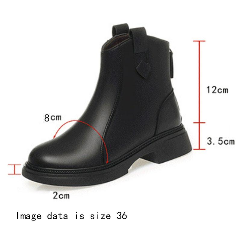 Mode AIYUQI 2025 Neue Damen Schneestiefel Rutschfest Warm Damen Stiefeletten Große Größe Winter Damenstiefel