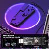 Slim Vertical Stand for PS5/PS5 Slim Compatible with PS5/PS5 Slim Digital/CD Version with 7 RGB Lights for PlayStation 5 Pro