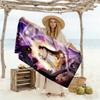 How Train Dragon1 Beach Towel Super Soft Microfiber Quickdry Fabric Comfortable Lightweight Suitable for Swimming, Gym, Camping, Yoga Vacation