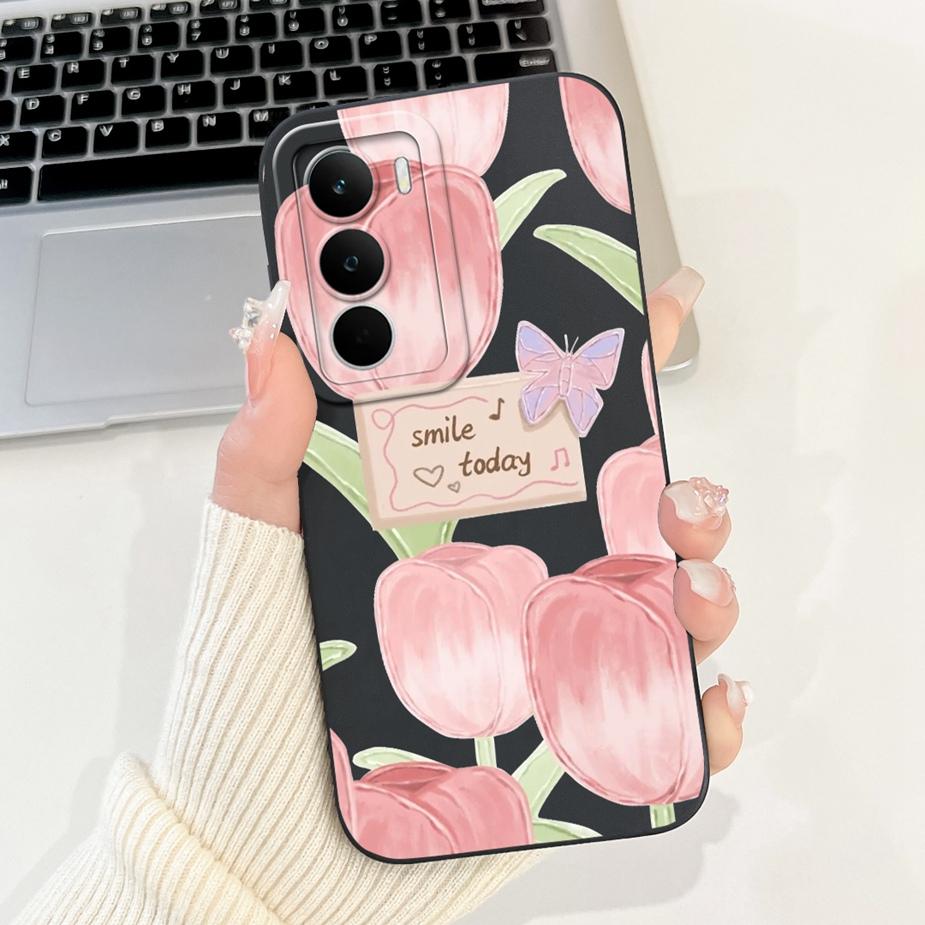 For Realme C71 4G Case RMX5303 Cute Rabbit Cartoon Cover Soft Silicone Case For Realme C75 C75X C 71 RealmeC71 RealmeC75 4G Bags