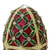 Easter Egg Trinket Box Vintage Design Decoration Faberge Jewelry Holder