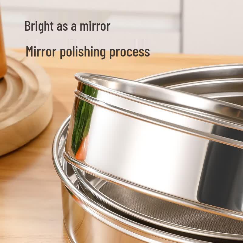Thickened Stainless Steel Flour Sifter