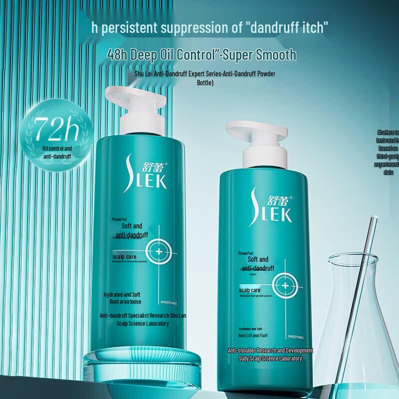 SLEK Strong Smooth Anti-Dandruff Conditioning Shampoo
