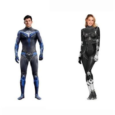 Film Kahramanı Siyah Kedi Felicia Hardy Cosplay Tulum Cadılar Bayramı Noel Bodysuit Kostüm Parti Zentai Takım Kadınlar Fantezi Elbise