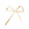 Plated Brooch, Large Bow, Shine, Stylish Pin