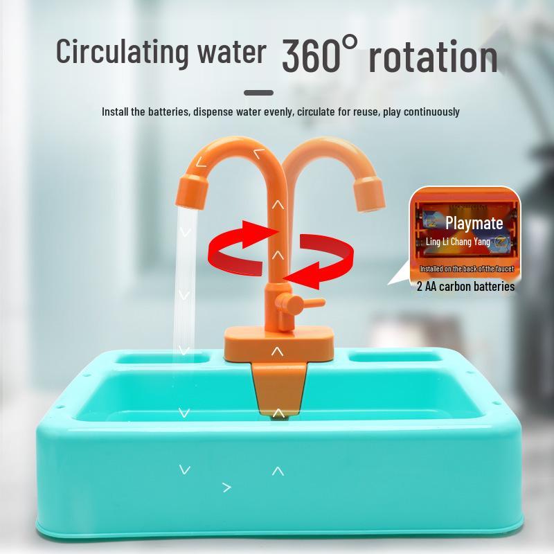 Educational Kitchen Role-Playing Dishwasher Toy for Kids
