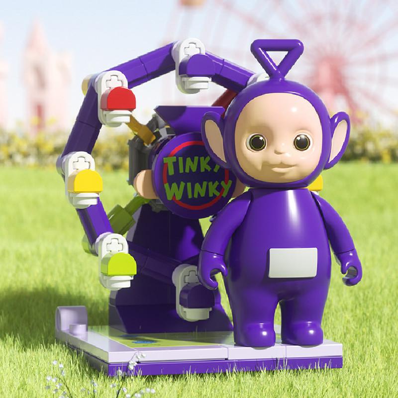 Store Teletubbies Fruit Ferris Wheel Game Machine Building Block Toys Assembly