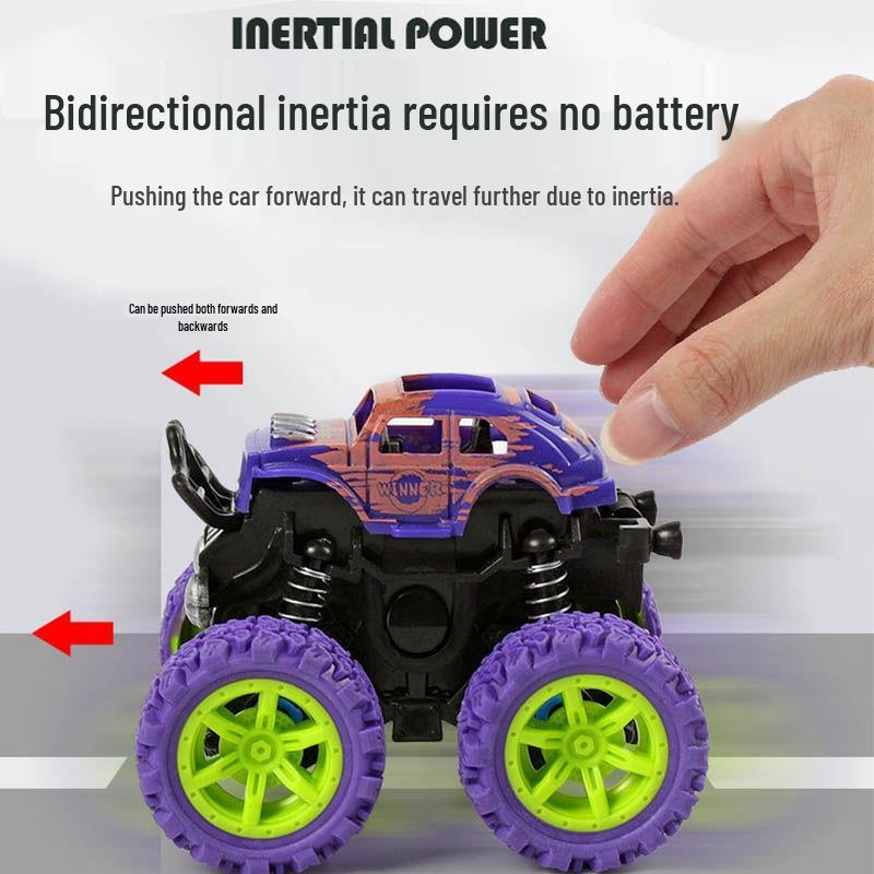 Children's Inertial Off-Road Toy Car: Durable Four-Wheel Drive Model