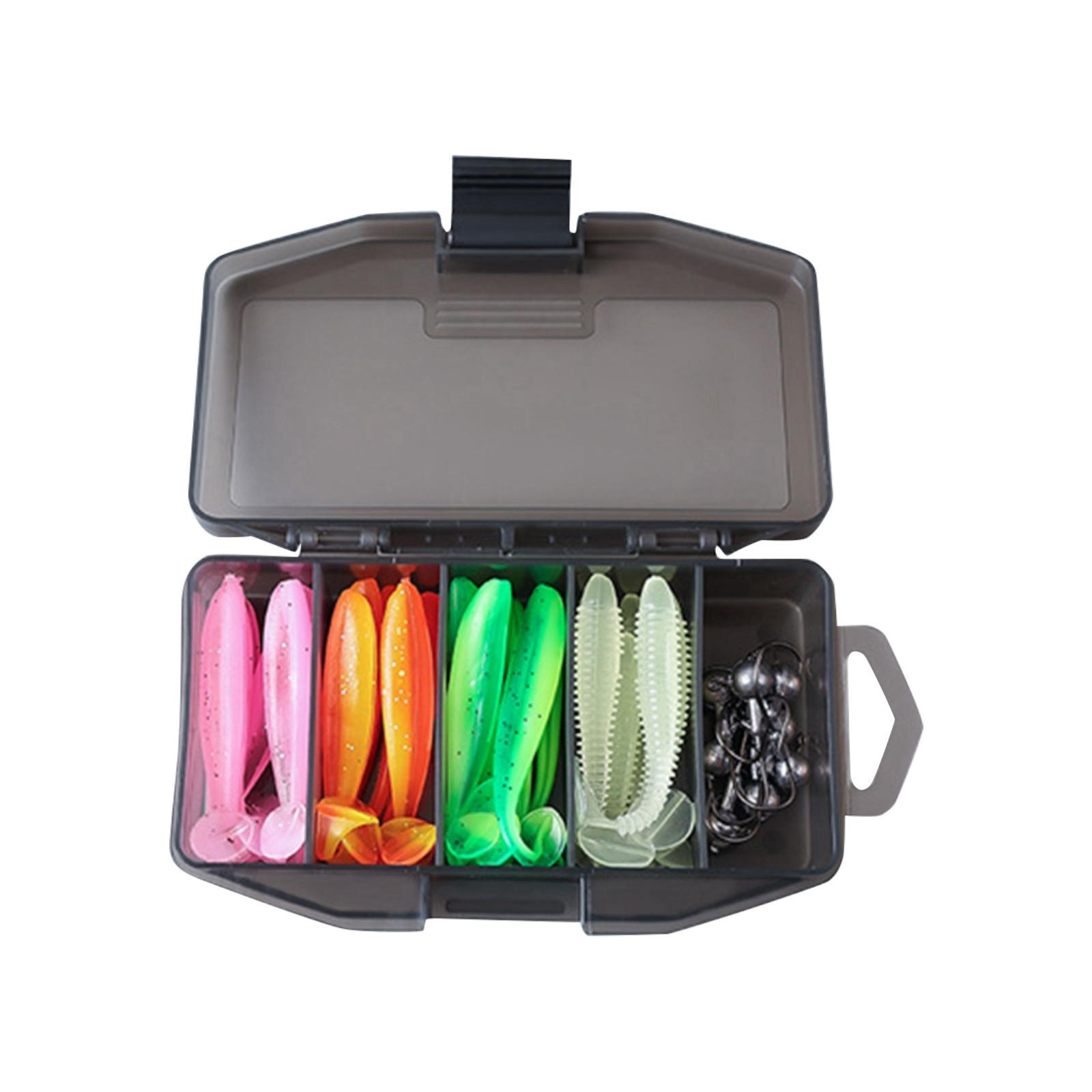 

Набор рыболовных снастей для ловли окуня в соленой воде, включая рыболовные крючки, блесну, воблеры, мягкий пластик, комплект рыболовных снастей One Size