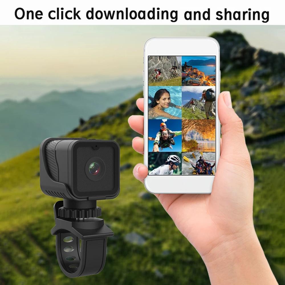1080P High-definition Wireless Small Camera, WiFi Hotspot Mini DV Camera Motorcycle And Bicycle Driving Recorder CS03