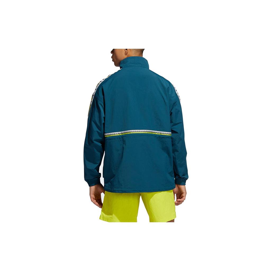 Adidas Originals Jackets Men's Water Duck Green Stand Collar Moderate Other GN3894