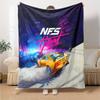 1 Stück Decke - Spiel Rocket League Print Design, Leichte Decke für Sofa, Bett - Weich & Warm, Geschenk für Alle Jahreszeiten
