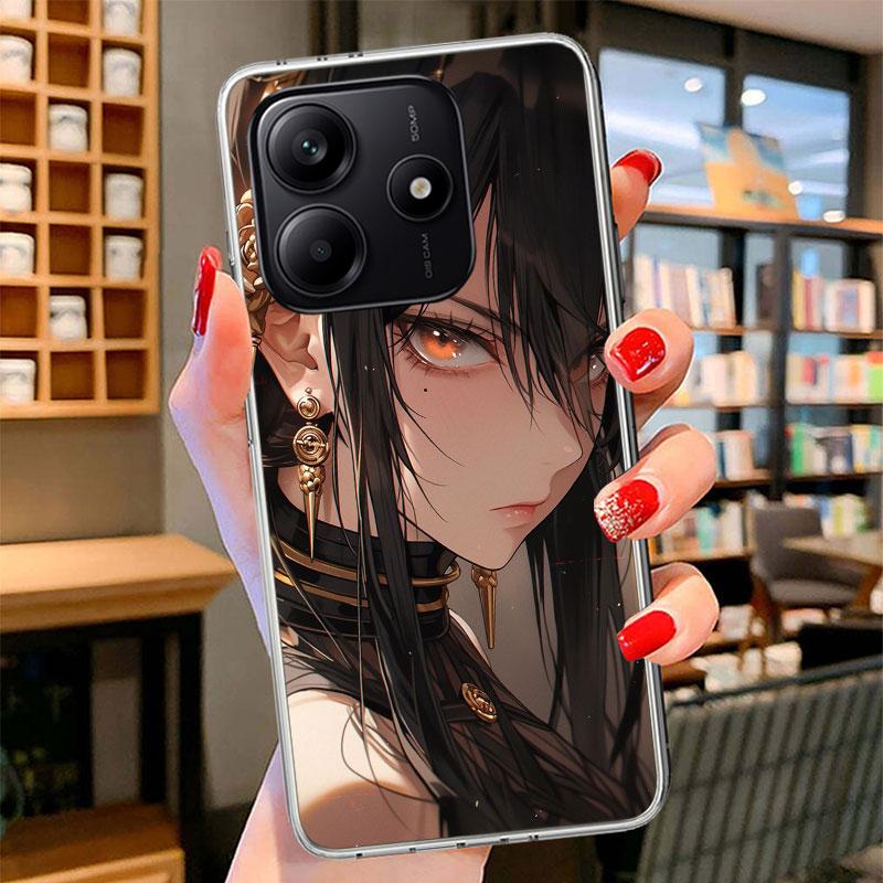 S-Spy Family Yor F-Forger Phone Case For Xiaomi Redmi Note 15 14 13 12 11 10 Pro Plus 14S 12S 11S 11T 11E 10S Soft Fundas Shell