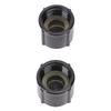 2pcs Low Point Drain Seals and Caps Compatible with 1 2 Inch Hot Cold Water Lines for RV Travel Trailer