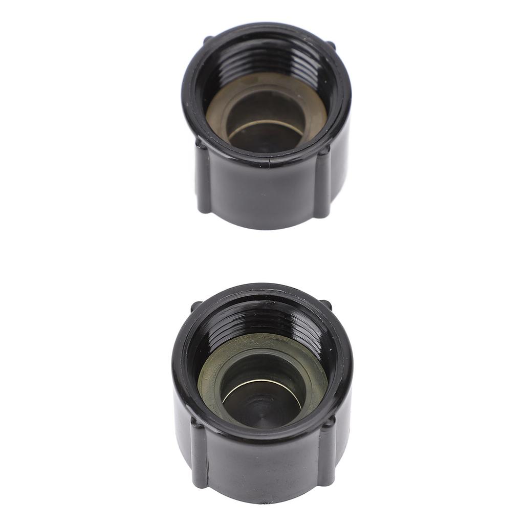 2pcs Low Point Drain Seals and Caps Compatible with 1 2 Inch Hot Cold Water Lines for RV Travel Trailer