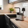 DISPYN Steel Stainless Steel Dishwashing Liquid Dispenser